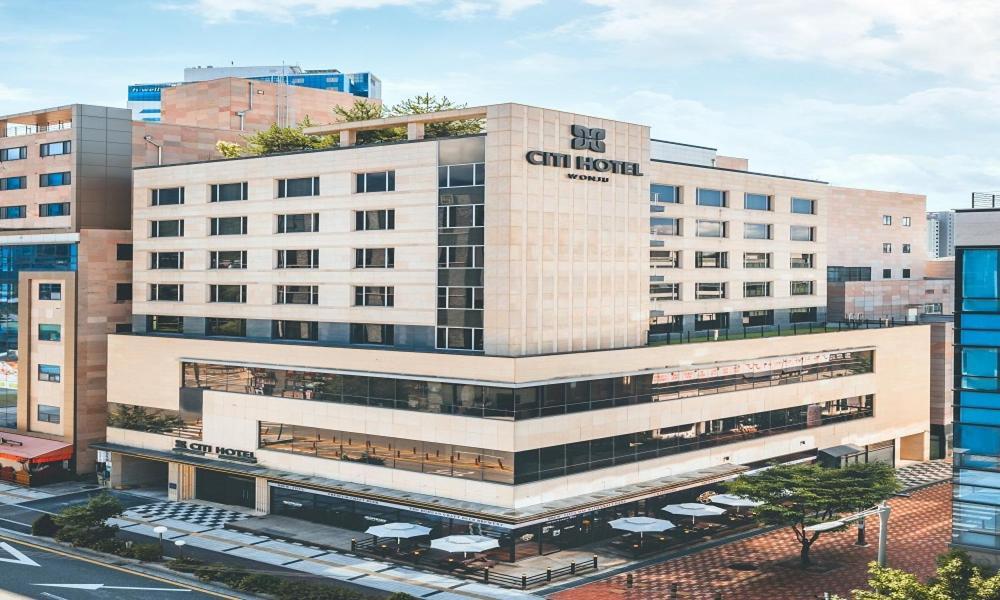 Wonju City Hotel Hyeoksin ภายนอก รูปภาพ